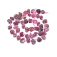 thumbnail image 2 of Natural Tourmaline Beads Strands Nuggets 9~15x5~10x3~7mm Hole: 0.8mm 48~52pcs/strand 15.55 inch(39.5cm), 2 of 3