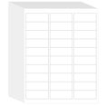 thumbnail image 1 of L LIKED Address Labels Printable White Sticker Paper, Laser/Inkjet Printing - Matte 1" x 2-5/8" 30 per Sheet (15,000 Labels, 500 Sheets), 1 of 4