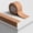 Camel, variant on Extra-Wide Soft Rubber Foam padding, Furniture,Sharp Edge Safety Corner Edge Bumper,Edge Protector, Self-Adhesive Traction Treads for Stair Steps,78.74 In,Beige