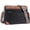 Black With Brown, variant on Crossbody Bags for Women Rfid Travel Crossbody Purses Leather Handbags Medium Shoulder bag with Adjustable Strap