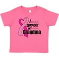thumbnail image 3 of Inktastic Breast Cancer Awareness I Support My Grandma Pink Ribbon Boys or Girls Baby T-Shirt, 3 of 5