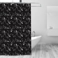 thumbnail image 4 of Sigee Cute Skull for Waterproof Fabric Shower Curtain 72" W x 72" H for Bathroom Shower Curtain, 4 of 5