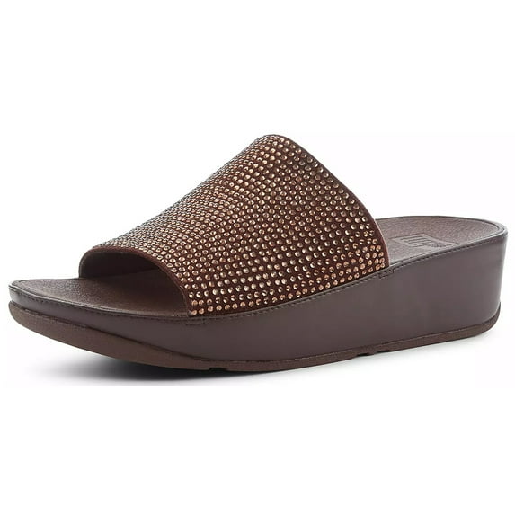 FitFlop Womens Ginny Glitz Pool
