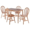 thumbnail image 1 of Ravenna 5pc Drop Leaf Dining Table with Chairs, 1 of 4