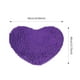 thumbnail image 3 of Xihbxyly Felpudo con Forma de Corazón, Microfibra Superabsorbente, Suave y Cómodo, Pelo Largo, Base de Pvc Antideslizante, Alfombra de Baño, Decoración para Salón, San Valentín, 60 X 40 Cm, 3 of 4