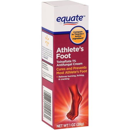 Equate Athletes Foot Antifungal Cream, 1 Oz