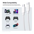 thumbnail image 4 of Powertek 40W Bundle in White, with USB-C PD Wall Charger & 5ft USB-C to USB-C Cable, Complete Charging Solution, 4 of 4