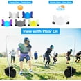 thumbnail image 4 of Clear Football Visor for Adults & Youth - Eye Shield with Easy Install Football Visor Clips for Helmet Protection, 4 of 7