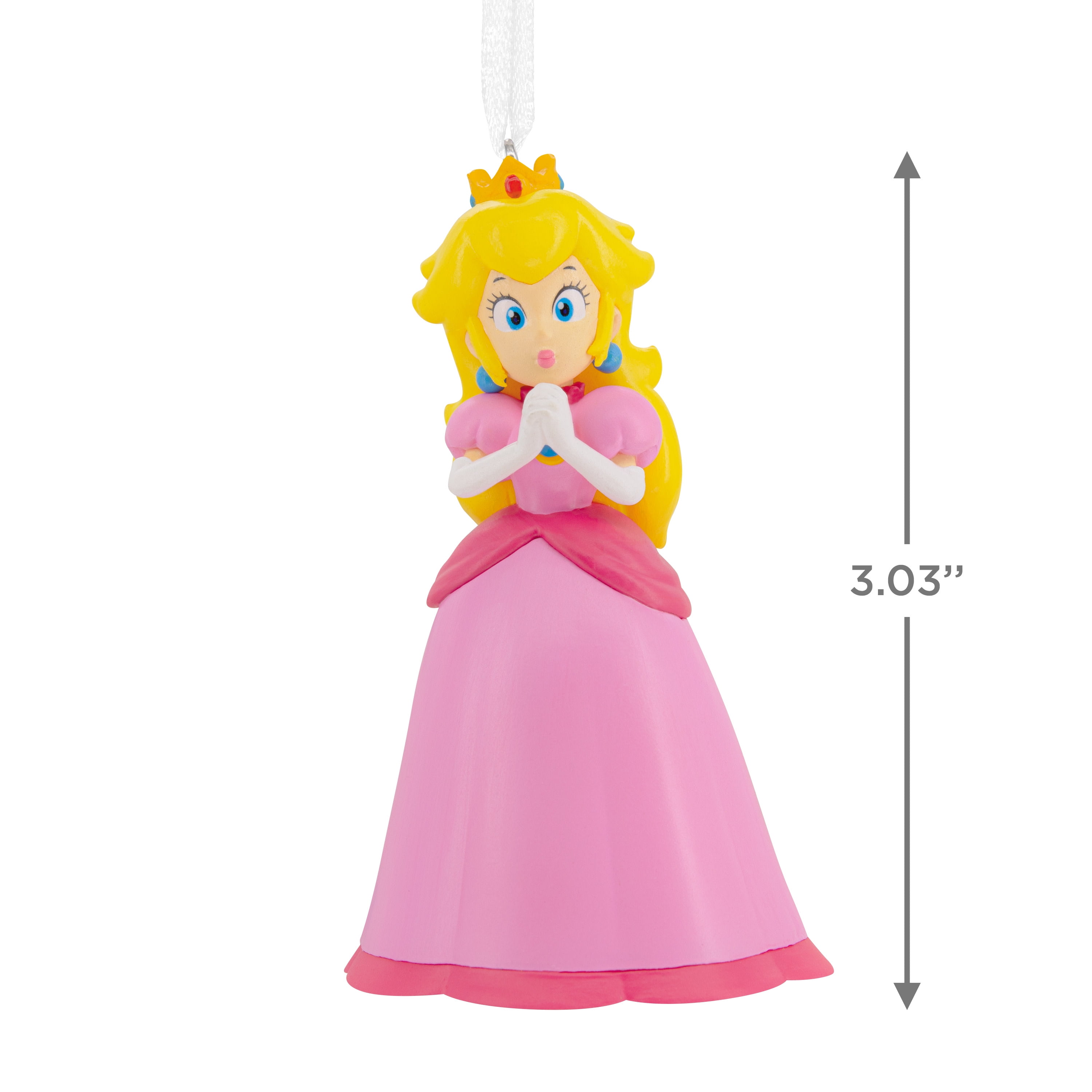 Hallmark Nintendo Super Mario Princess Peach Ornament, 1 Count