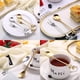 thumbnail image 4 of Cateissary 12 Uds. De tenedores de postre exquisitos y prácticos de acero inoxidable para disfrutar de delicias con cuchara de café con estilo Cocina y Comedor, 4 of 6