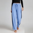 thumbnail image 6 of Aofany Womens Slacks Elastic Waist Straight Leg Pants Plus Size Casual Loose Commuting Trousers with Pockets, 6 of 8