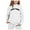 White, variant on Girl Outfits Girls Sets Child Toddler Boys Girls Long Sleeve Solid Warm Hoodie Pullover Tops Pants Kids Outfits Sweat Suit