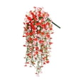 thumbnail image 2 of SLYNSHome Artificial Trailing Daisy Hanging Flowers, Realistic Silk Floral Vine Wall Ornament,Fake Greenery Garland For Patio, Porch, Wedding & Indoor Home Hanging Decor,Hot Pink, 2 of 6