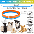 thumbnail image 2 of Oimmal Comfort & Protection Dog Collar, 24 Months, Soft & Comfortable, Adjustable 19inch (4 Collars - Blue & Orange), 2 of 10