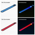 thumbnail image 3 of 4Pack LED Light Up Band Slap Bracelets Night Safety Wrist Band for Cycling Walking Running Concert Camping Outdoor, 3 of 6