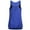 Blue, variant on DQRPSEETB Camisole Tops for Women Womens Sleeveless Round Neck Wrinkled Loose Racerback Workout Tank Top Blouse Plus Size Tunic Tops for Women