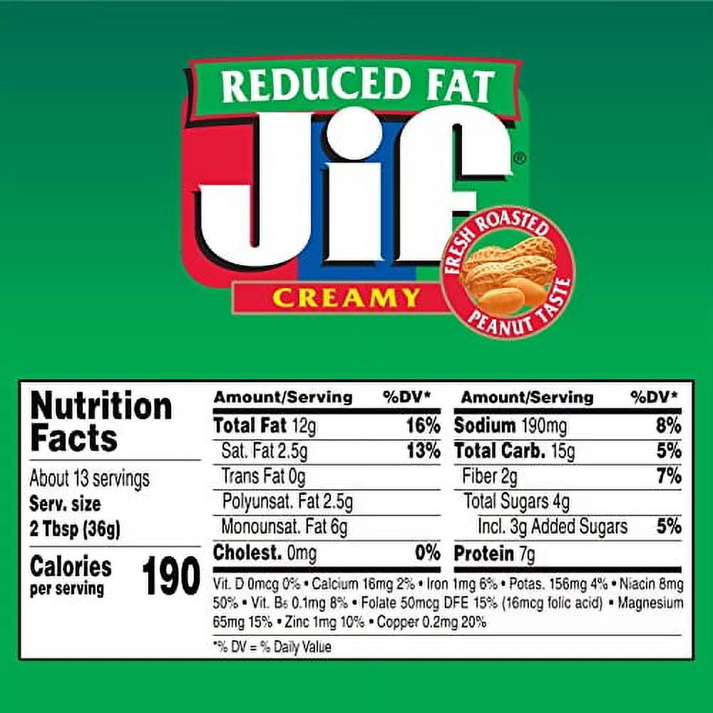 JM Smucker Jif  Peanut Butter Spread, 18 oz