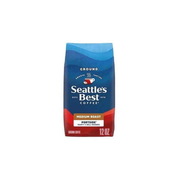 Portside Blend Medium Roast Ground Coffee 12 oz Seattle's Best
