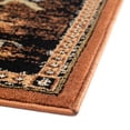 thumbnail image 6 of Unique Loom Pioneer Collection Area Rug - Dutton (2' x 10' Runner Walnut/Beige), 6 of 7