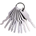 thumbnail image 1 of Juego de ganzúas para cerradura de coche, juego completo de 10 llaves maestras para coches automáticos, llaves multiusos para puertas de coche, 1 of 5