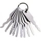 thumbnail image 1 of Juego de ganzúas para cerradura de coche, juego completo de 10 llaves maestras para coches automáticos, llaves multiusos para puertas de coche, 1 of 5