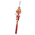 thumbnail image 4 of Colgante decorativo tradicional rojo de la suerte para el Año Nuevo Chino 2026, Caballo estilo D, 4 of 9