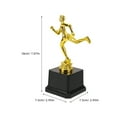 thumbnail image 4 of CATIEBYE Plastic Trophy Cup in Runner Shape, Finish, 1 Pack - Award Prize for Sports and Competitions, 4 of 6