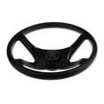 thumbnail image 1 of Almencla 4 Spoke 3/4inch Shaft Boat Steering Wheel, Universal Replacement, for Marine Rib, 1 of 8