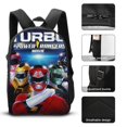 thumbnail image 3 of Power Rangers Backpacks 3 Piece Set Bookbag with Lunch Bag And Pencil Case, 3 of 8