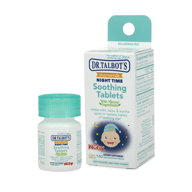 Dr. Talbot's Night Time Chamomile Soothing Tablets, 140 Count Walmart