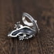 thumbnail image 2 of Anillo retro de lagarto de cola larga con diseño de animal, joyería, accesorio de disfraz para mujeres y hombres., 2 of 5