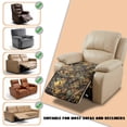 thumbnail image 6 of Kuiaobaty Camo Hunting Print Armless Recliner Cushion Slipcover, Quilted Furniture Protector Stay in Place, Waterproof Reclining Sofa Cover for Living Room, Bedroom, 6 of 7