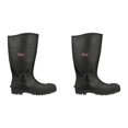 thumbnail image 2 of Steel-Toe Boots, Black PVC, 15-In., Men's Size 13 - 31261.13, 2 of 4