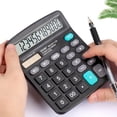 thumbnail image 3 of BIQIANWO Calculator Office Accounting Special Solar Calculator Small Portable Calculator For Students, 3 of 9