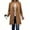 Coffee, variant on Women's Crew Neck Pullover for Fall Winter,Sweatshirt Coats for Women Fall Long Sleeve Tops Solid Color Wool Stand Collar Button Faux Lined Jackets