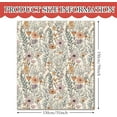 thumbnail image 2 of Vintage Floral Blanket - Wildflower Throw Blanket, for Couch & Bed, 50x60 Inches, 2 of 12