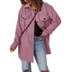 thumbnail image 3 of Abrigo De Pana For Mujer, Abrigo De Lana Con Solapa De Un So, 3 of 6