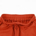 thumbnail image 7 of TOWED22 Girls' Sweatpants Straight Wide Leg Kids Drawstring Casual Joggers Teen Loose Athletic Pants with Pockets(Brick Red,13-14 Y), 7 of 7