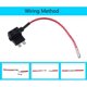 thumbnail image 5 of 5 X Car 12V 24V Add Circuit Piggy Return Tap Fusible Blade Holder Estilo estándar Fusible 15A esquí esquí Gafas de esquí, 5 of 5