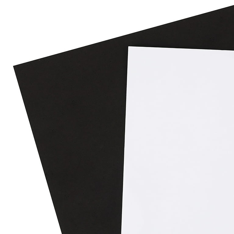 Colorbok Black & White Craft Paper, 6x6, 67 lb./100 gsm, 100 Sheets