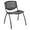Grey, variant on WYDK Home and Office Black Plastic Stack Chair with Perforated Back - Guest Chair