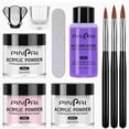 thumbnail image 2 of Juego de Pinceles para Uñas de Polvo de Cristal Foohvr 40ml, 2 of 5