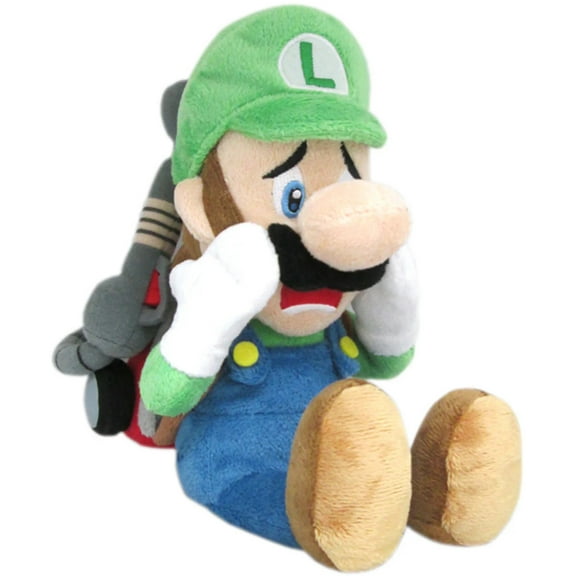 Little Buddy - Nintendo - Super Mario Bros - Luigi Strobulb 7" Plush