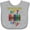 AC-Heather Grey, variant on Inktastic Time to Get Cray Cray Crayons Humor Boys or Girls Baby Bib