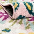 thumbnail image 3 of Rugs.com Bloom Collection Rug – 3 Ft Round Pink Medium-Pile Rug Perfect For Kitchens, Dining Rooms, 3 of 6
