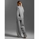 thumbnail image 4 of Conjuntos de Dos Piezas para Mujer, Sudadera de Larga con Cuello en V y Pantalones Anchos, Conjuntos de Chándal para Estar en Casa Gris M, 4 of 8