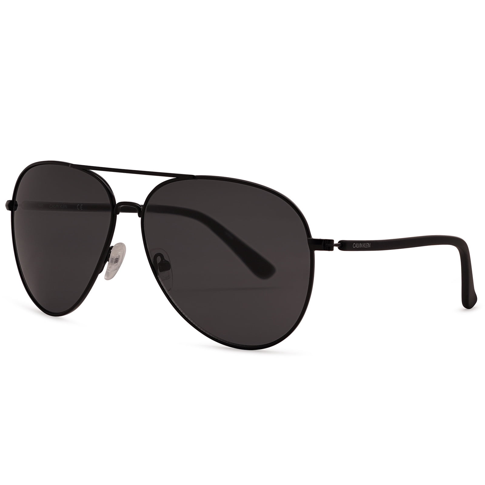 Calvin Klein CK19314 Aviator Sunglasses (Black, Gray)