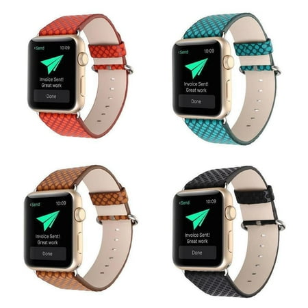 Faux Snake Skin Replacement Band for Apple Watch/Series 2