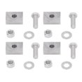 thumbnail image 2 of Bed Rail Screw,4 Sets Bed Rails Deck Rail T Slot Nut Bed Rail Nut Screw Kit Convenient Use, 2 of 14