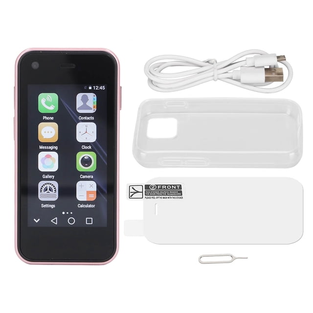 Mini Smartphone 3G 2.5in WiFi GPS 1GB RAM 8GB ROM 5MP Quad Core Dual SIM para teléfono celular Android SOYES